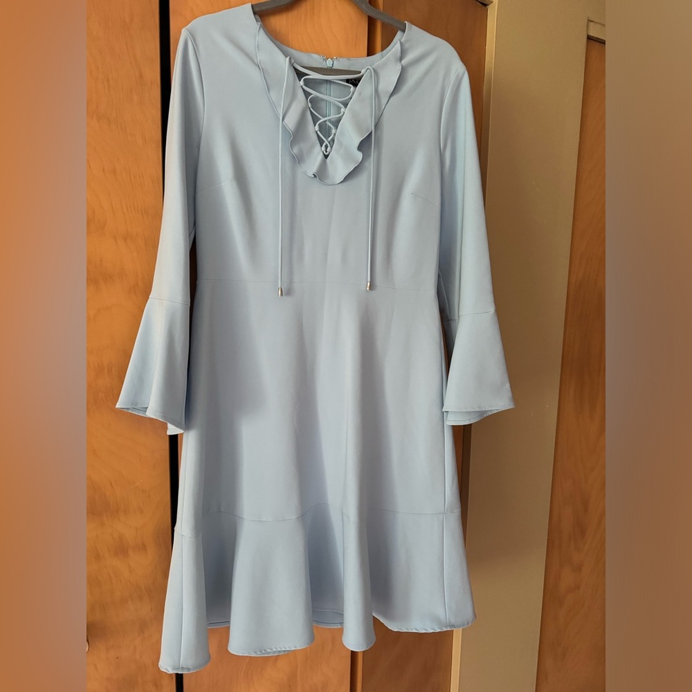 Bloomingdale’s Pale Blue Dress NWT SZ 12